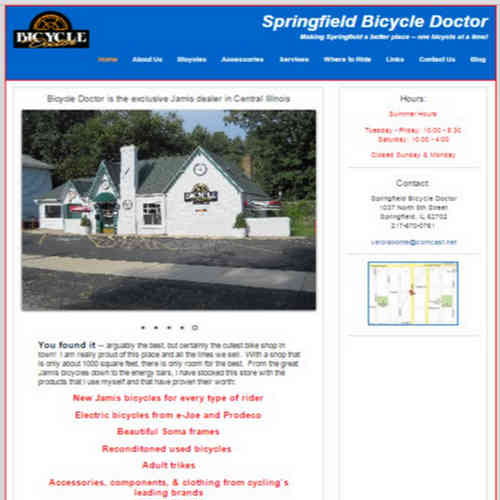 http://www.SpringfieldBicycleDoctor.com/